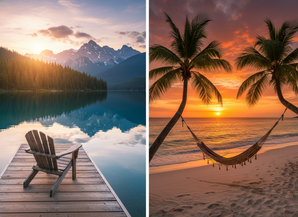 Split screen retirement | Smart Retirement Lifestyle